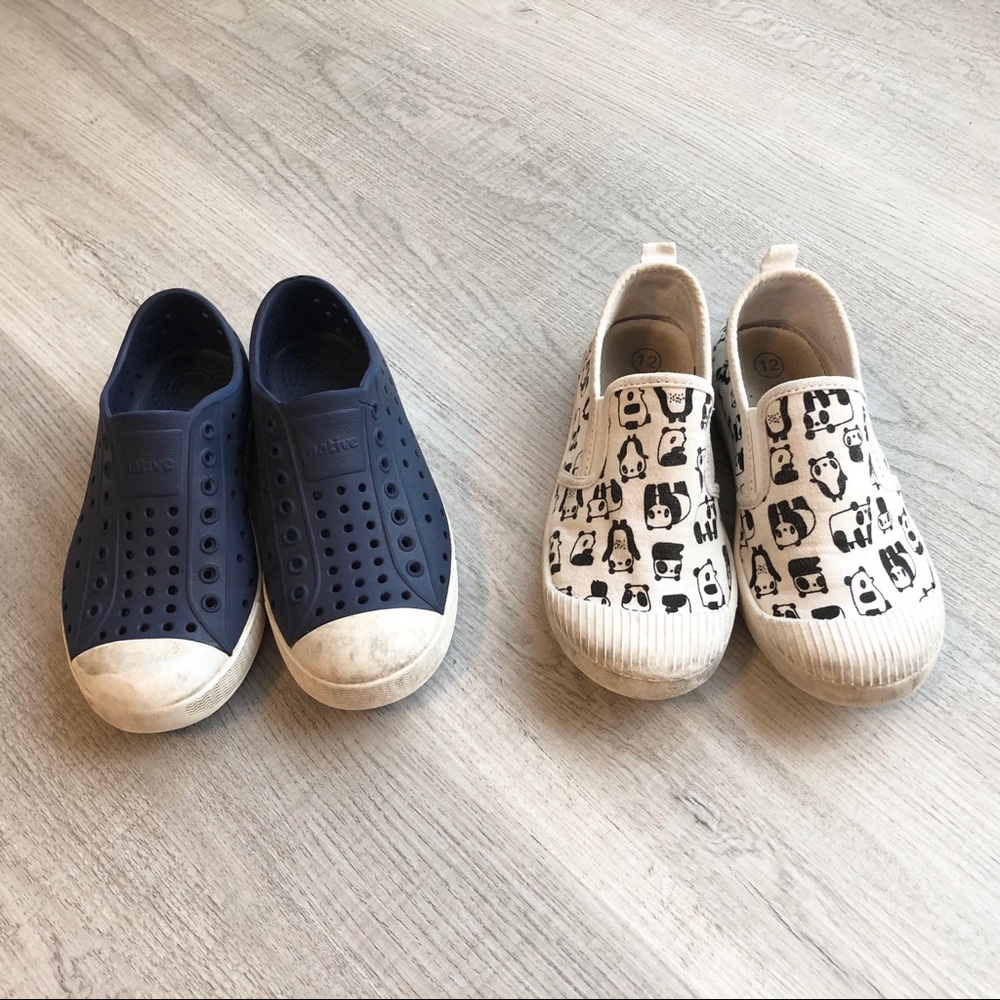 2 Pairs Kid Shoes: Native Jefferson + Cat & Jack